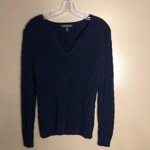 Ralph Lauren Cable Knit Sweater Size Medium